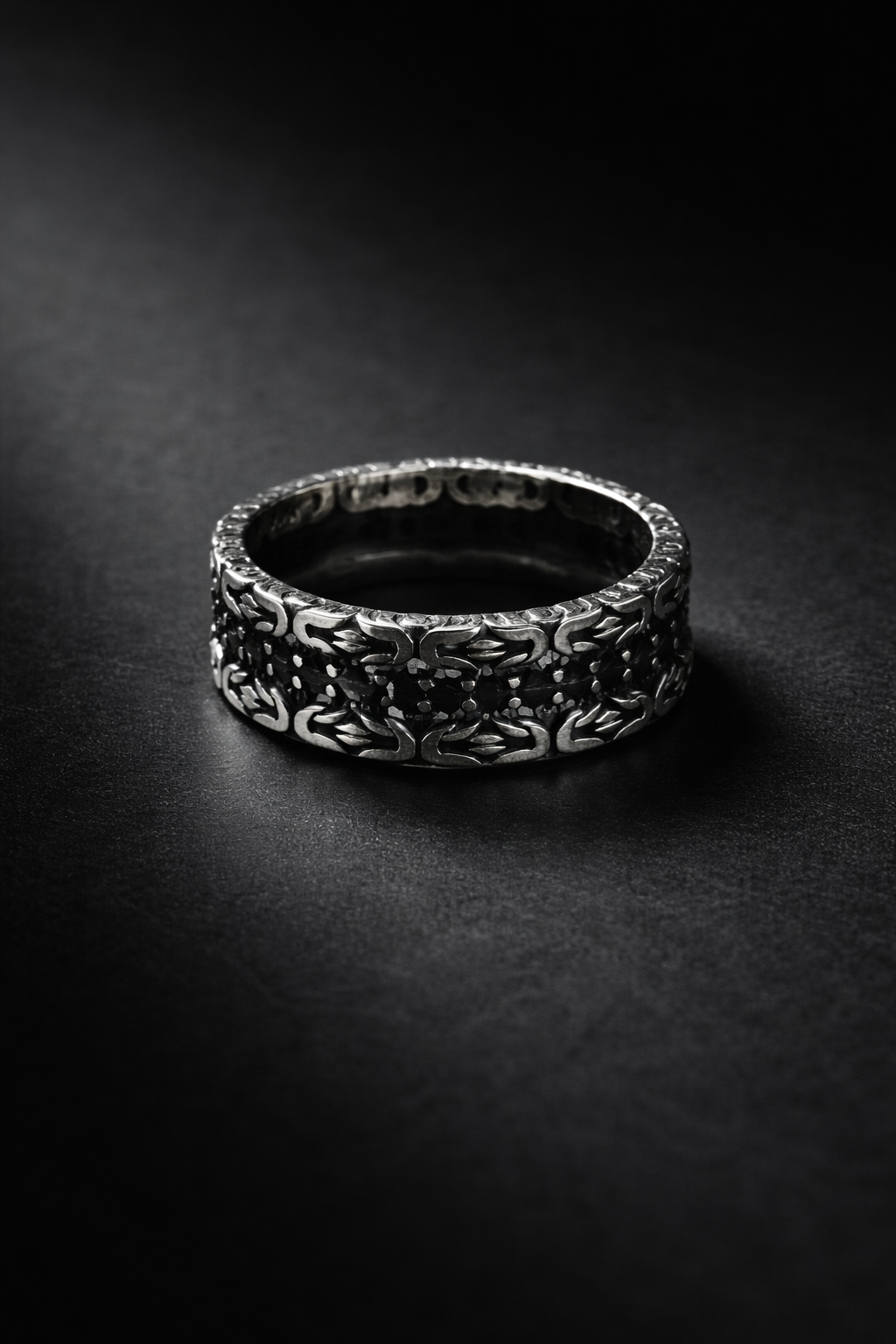 Ornate Engraved Band Ring
