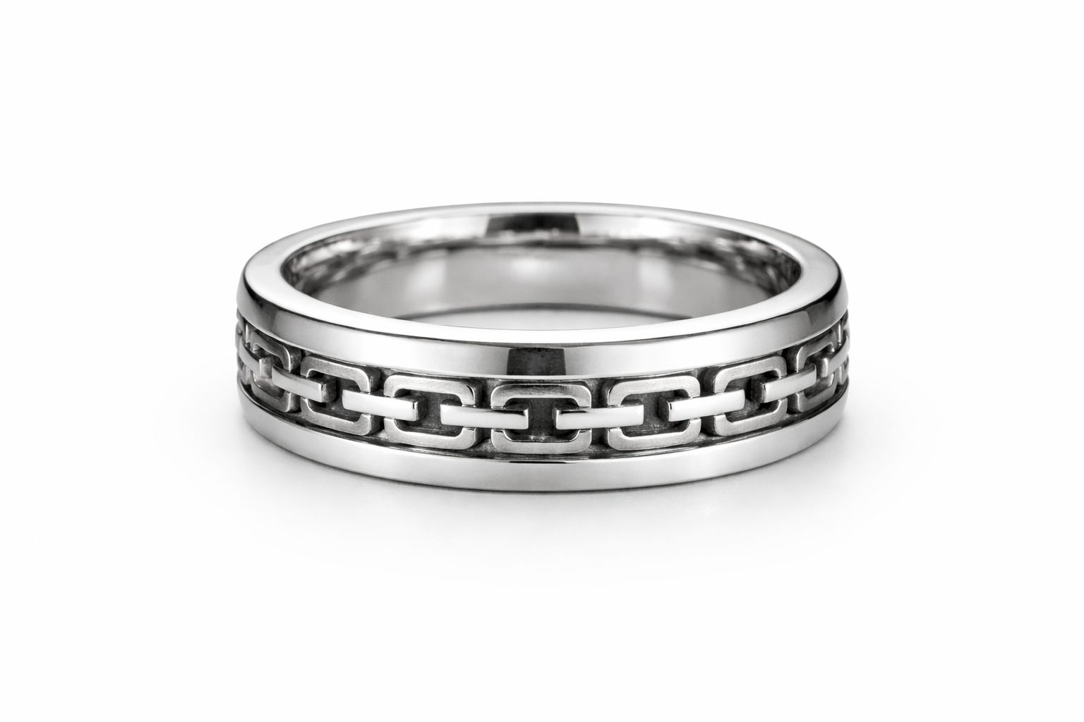 Chain Inlay Band